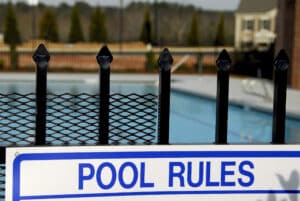 swimming pool accident